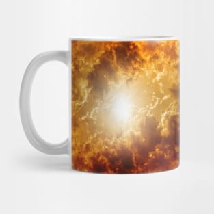 Clouds Sky Neck Gator Sun in the Clouds Sun Space Mug